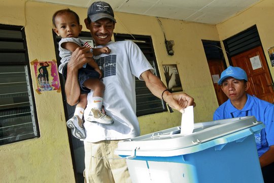 Wahltag in Timor-Leste