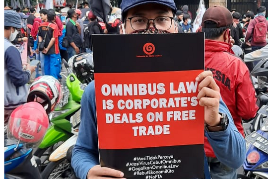 Omnibus-Gesetz in Indonesien