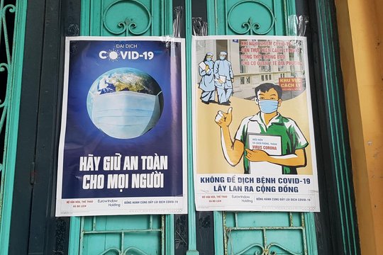 Corona-Kampagne der vietnamesischen Regierung