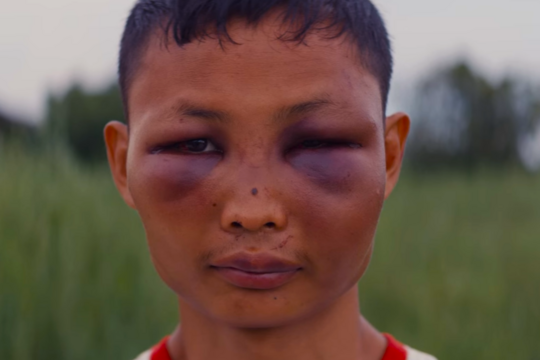 Spuren eines Lethwei-Kampfes. © Screenshot Netflix