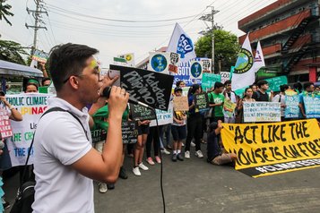 Demonstration Philippinen 