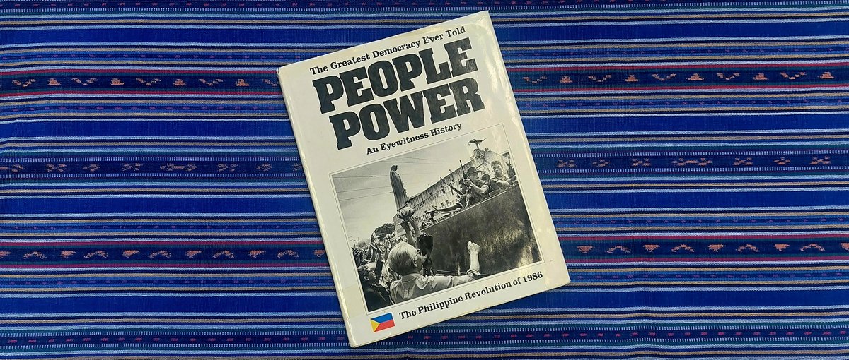 Buchcover "People Power: The Greatest Democracy Ever Told The Philippine Revolution of 1986 (An Eyewitness to History)" von Monina Allarey Mercado © philippinenbüro e.V.