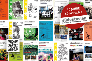 Titelseiten der Zeitschrift südostasien 