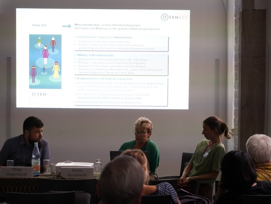 Workshop zu Menschenrechte und das neue Lieferkettengesetz, Asientag 2024. © Stiftung Asienhaus