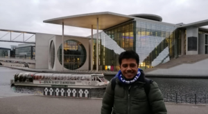 Die AG Ressourcen der Stiftung Asienhaus unterstützte Pius Ginting (AEER) bei seinem Deutschlandbesuch in 2021 (Foto: Andrea Hoeing)