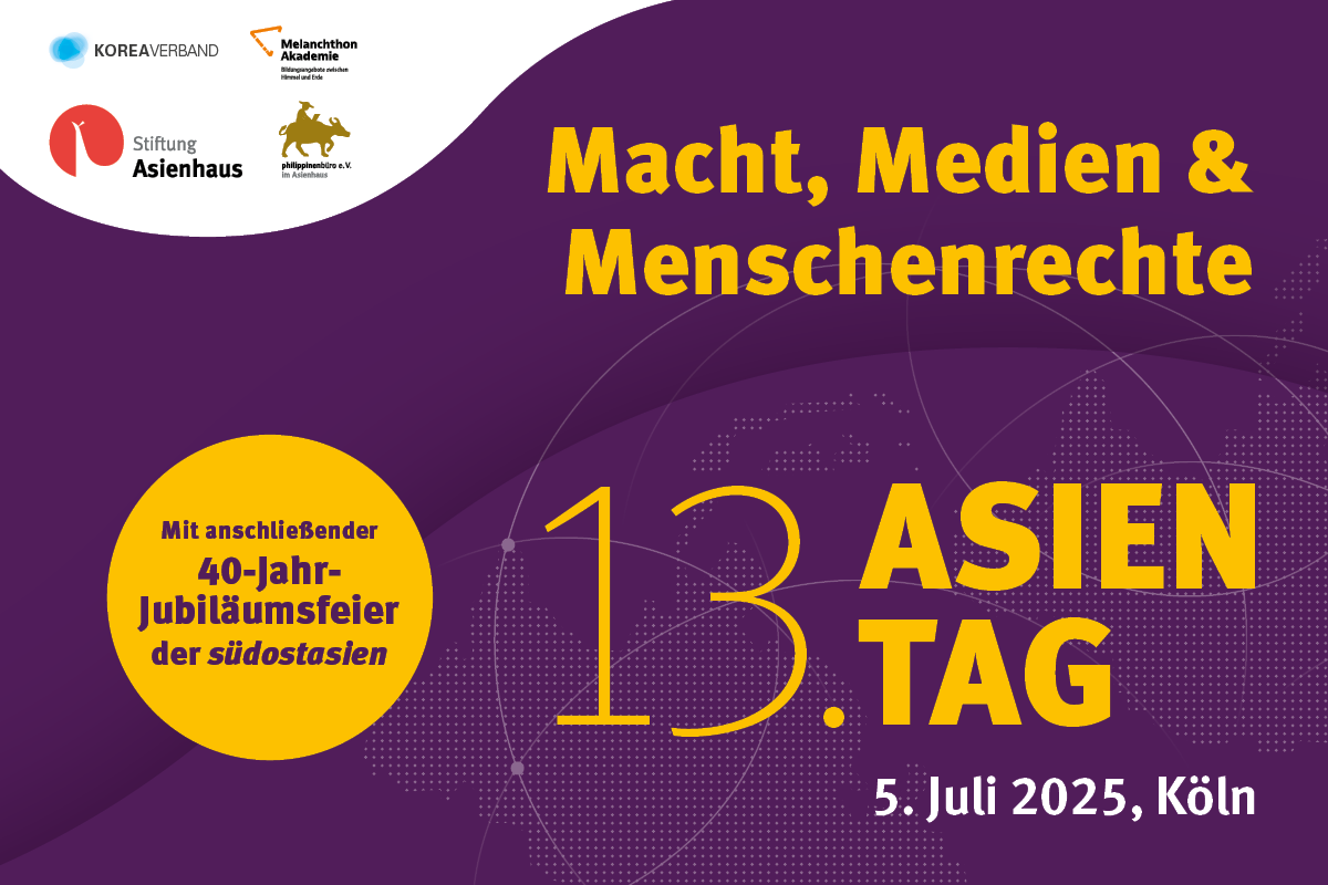 Flyer 13. Asientag (© Asienhaus). 